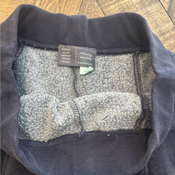 Saturday Sunday by Anthropologie Navy Lounge Pants in size small - Picture 9 of 13